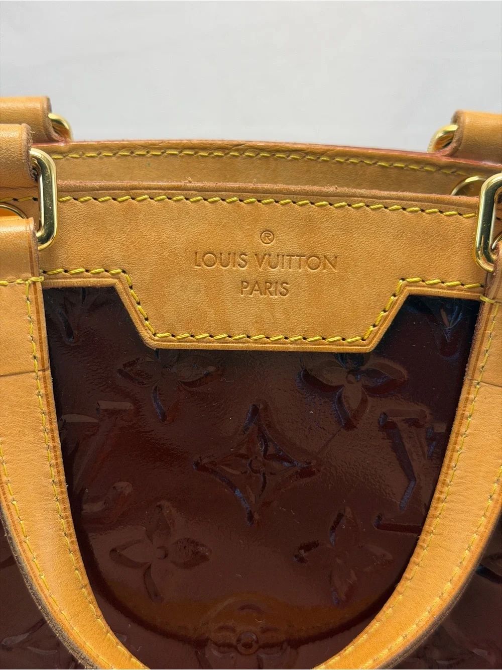 Louis Vuitton luxurious patent